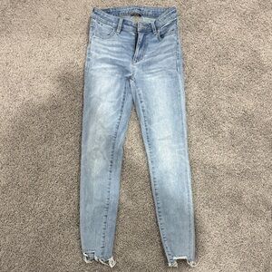 American Eagle Outfitters Light Blue Skinny Jeans